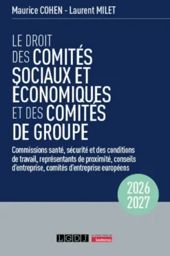 Le droit des comités sociaux et économiques et des comités de groupe (CSE)