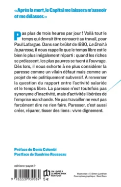Le droit à la paresse