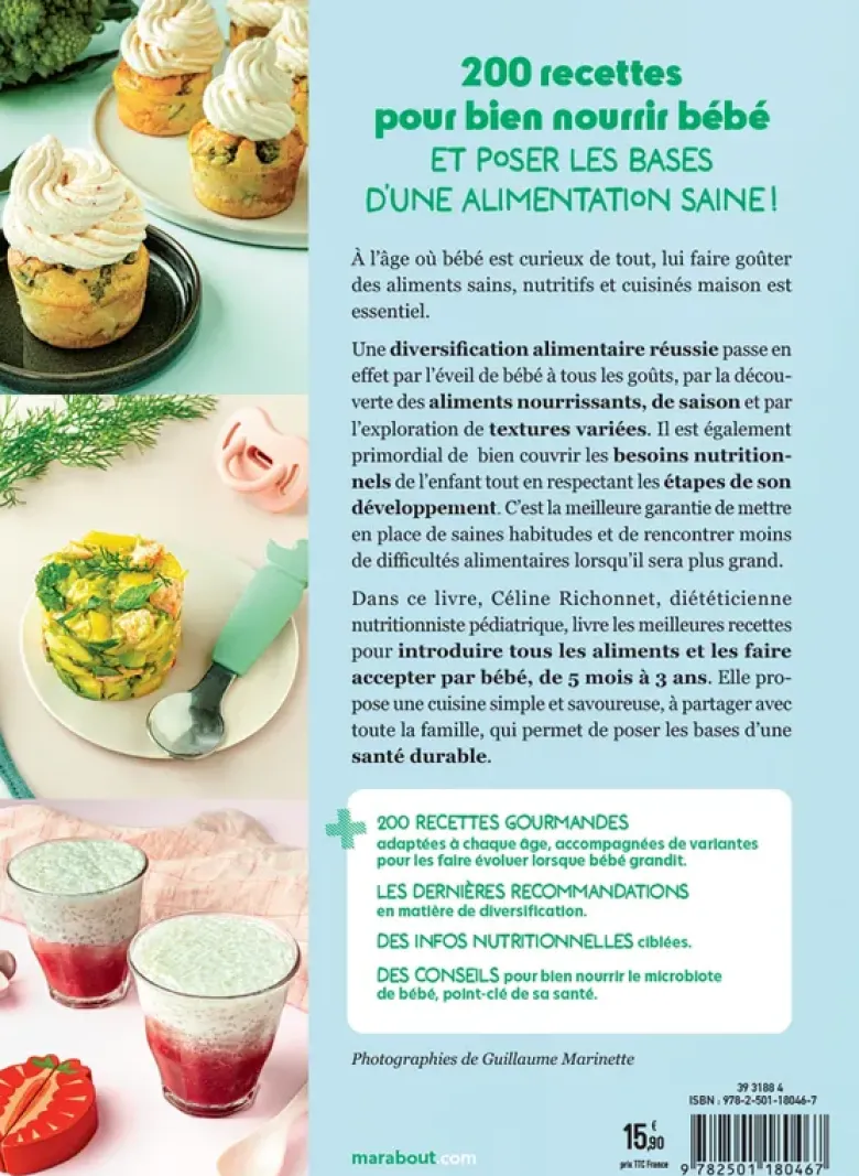 Le grand livre des recettes de mon bébé