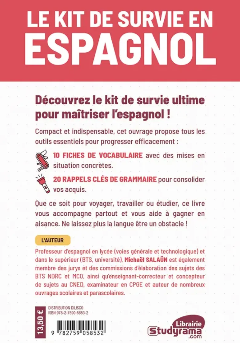 Le kit de survie en espagnol