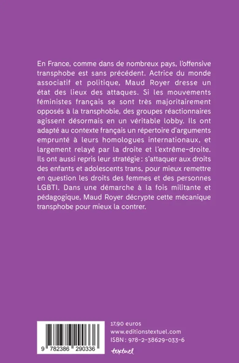 Le lobby transphobe