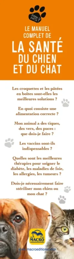Le manuel complet de la santé du chien et du chat