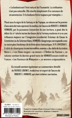 Le meilleur de Robert E. Howard, T1 : Au-delà de la rivière Noire