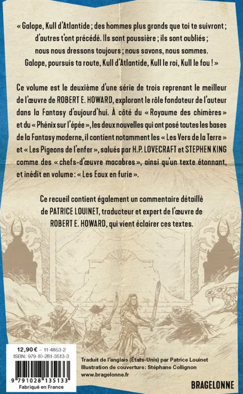 Le meilleur de Robert E. Howard, T2 : Le Royaume des Chimères