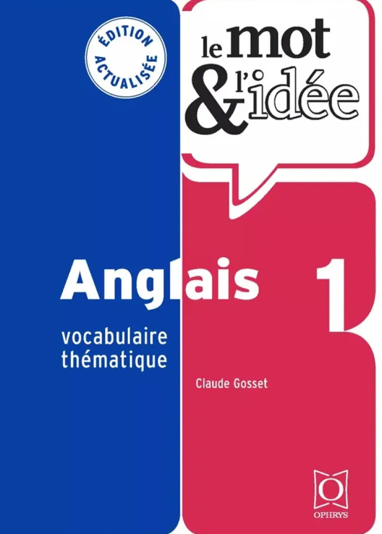 Le Mot et l'idée - Anglais 1