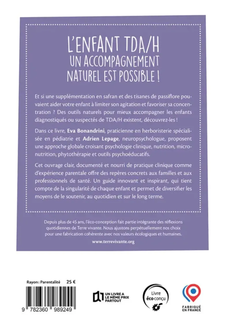L'enfant TDAH : un accompagnement naturel est possible !