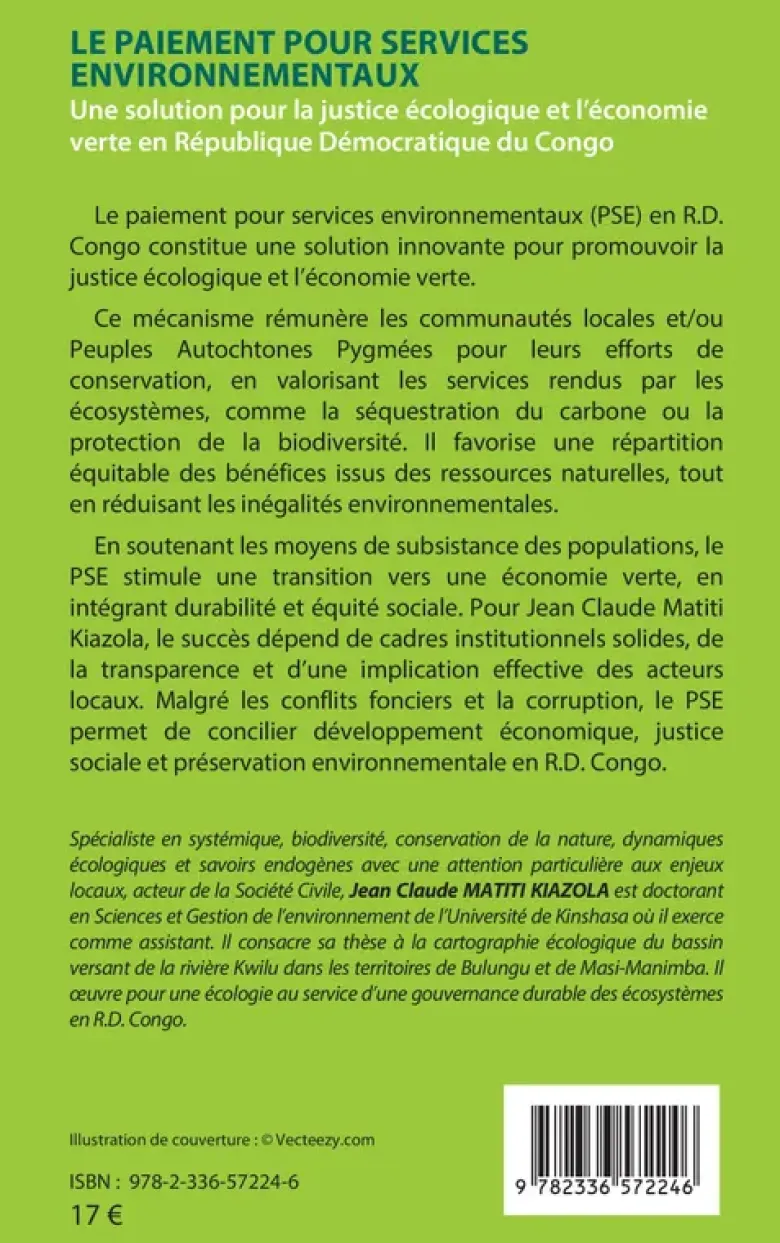 Le paiement pour services environnementaux