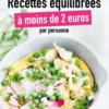 Le Petit livre des recettes équilibrées à moins de 2 euros par personne