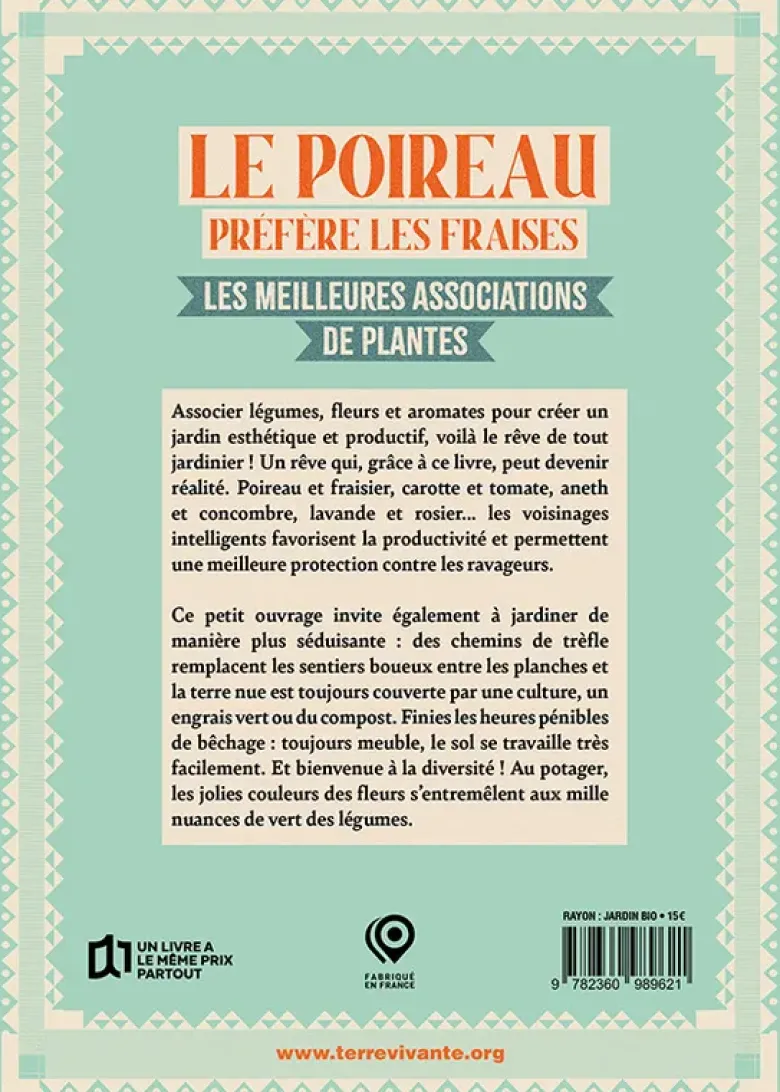 Le poireau préfère les fraises - Nouvelle édition
