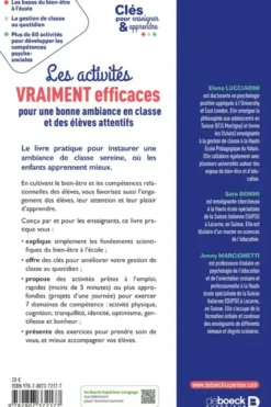 Les activités VRAIMENT efficaces pour une bonne ambiance en classe et des élèves attentifs