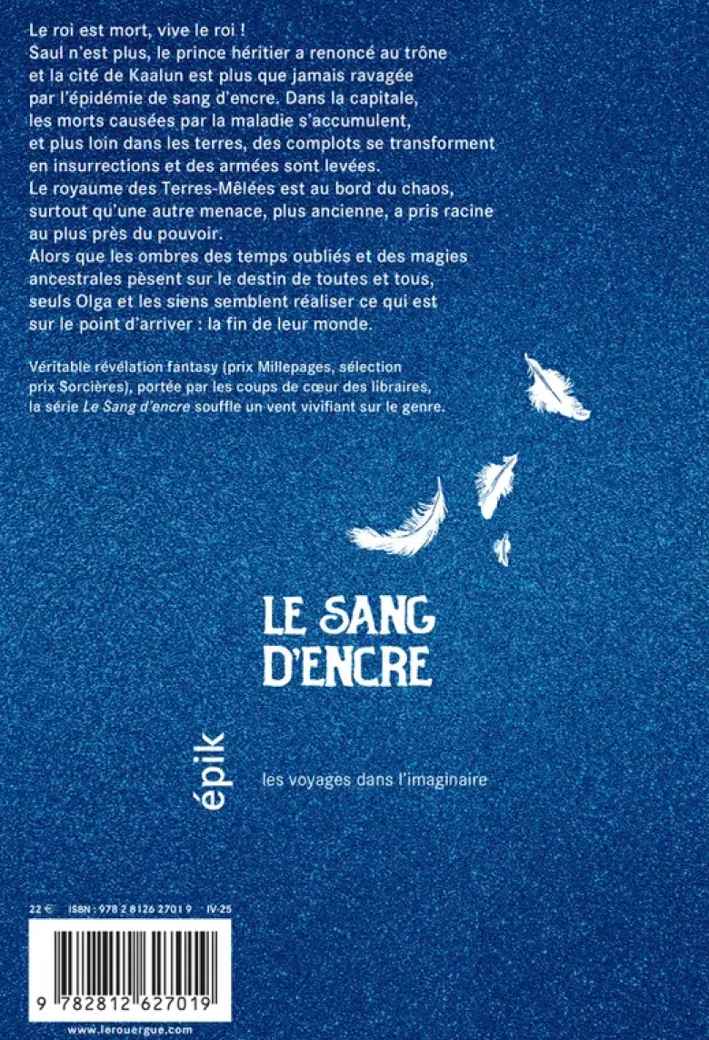 le sang d'encre - volume 2