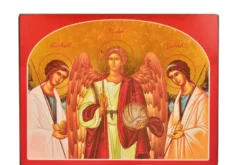Les 3 Anges - Mini icône autocollante 9,5x6,5 cm -173.13