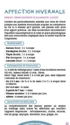 Les antisèches de Terre vivante : Les tisanes qui soignent