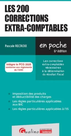 Les 200 corrections extra-comptables