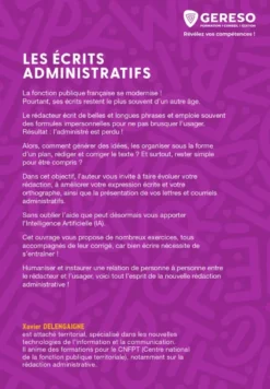 Les écrits administratifs