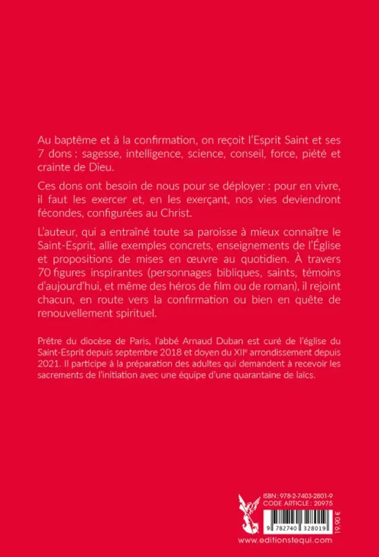 Les 7 dons du Saint-Esprit