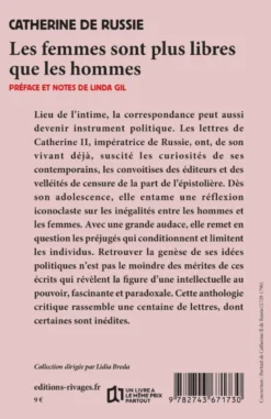 Les femmes sont plus libres que les hommes