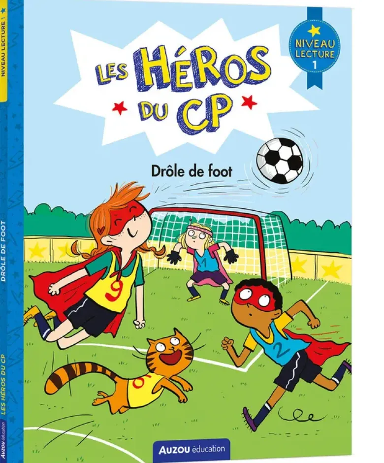 Les héros du CP. Drôle de foot : niveau lecture 1