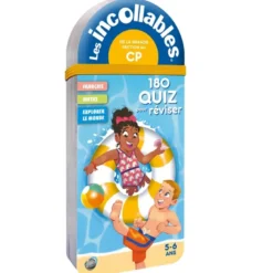 Les Incollables - 180 quiz pour réviser - De la GS au CP - 5/6 ans