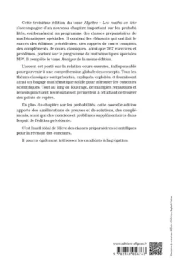 Les maths en têteAlgèbre, probabilités