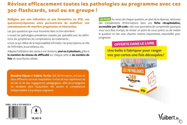 Les pathologies en 300 flashcards - IFSI