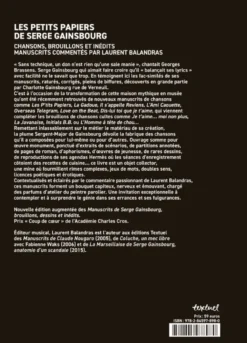 Les petits papiers de Serge Gainsbourg