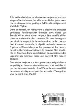 Les points non négociables en politique