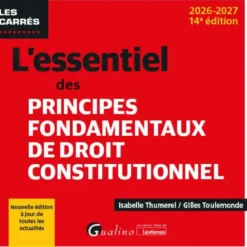 L'essentiel des principes fondamentaux de droit constitutionnel