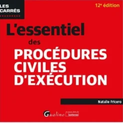 L'essentiel des procédures civiles d'exécution