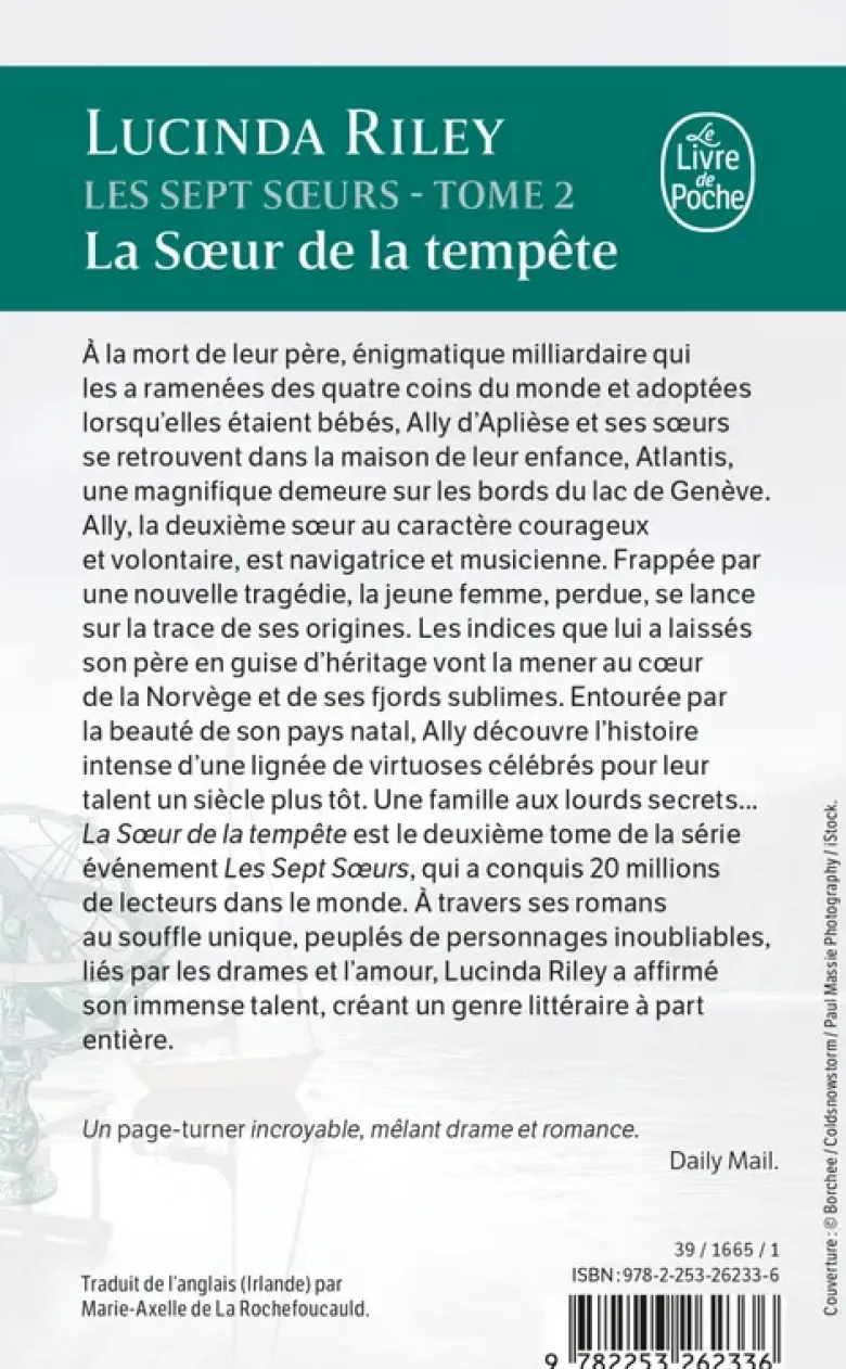 Les sept soeurs / La soeur de la tempête