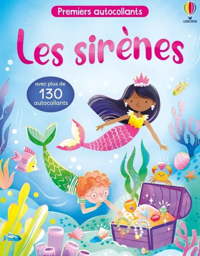 Les sirènes - Premiers autocollants - Dès 3 ans
