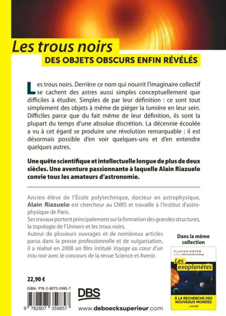 Les trous noirs