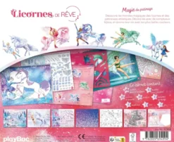 Licornes de rêve - Carnet créatif - Magie du patinage