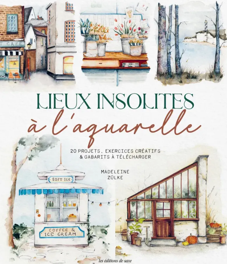 Lieux insolites à l'aquarelle