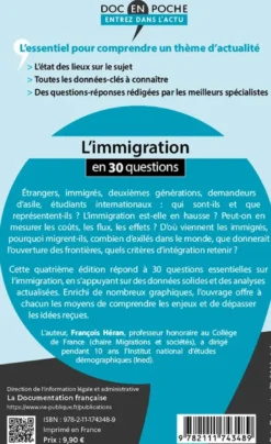 L'immigration en 30 questions