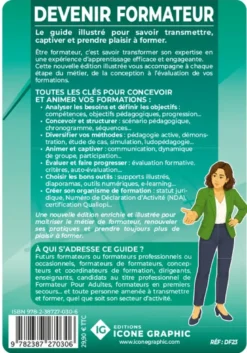 Livre Devenir formateur - Toutes les clés pour concevoir, animer et réussir vos formations