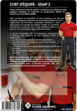 Livre SSIAP2 - Service de Sécurité Incendie et d'Assistance à Personnes - Chef d'équipe