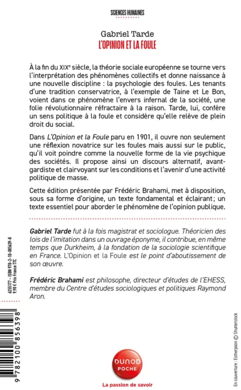 L'opinion et la foule