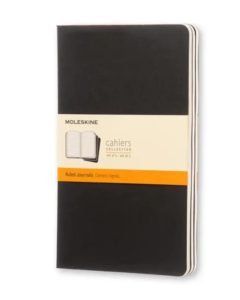 Lot de 3 cahiers grand format - pages lignées