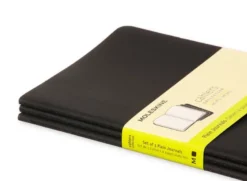 Lot de 3 cahiers grand format - pages blanches