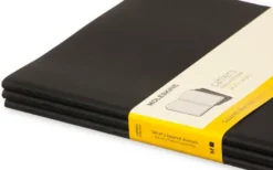 Lot de 3 cahiers XL - Pages quadrillées