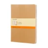 Lot de 3grands carnets lignés craft