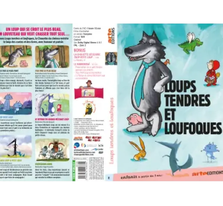 Loups tendres et loufoques - DVD (2019)