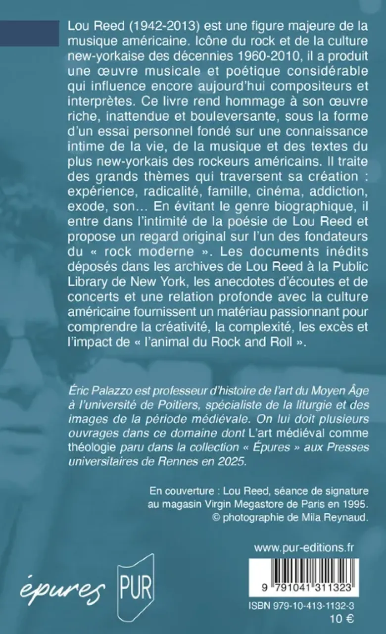 Lou Reed. Rock et poésie
