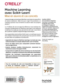 Machine Learning avec Scikit-Learn - 3e éd.