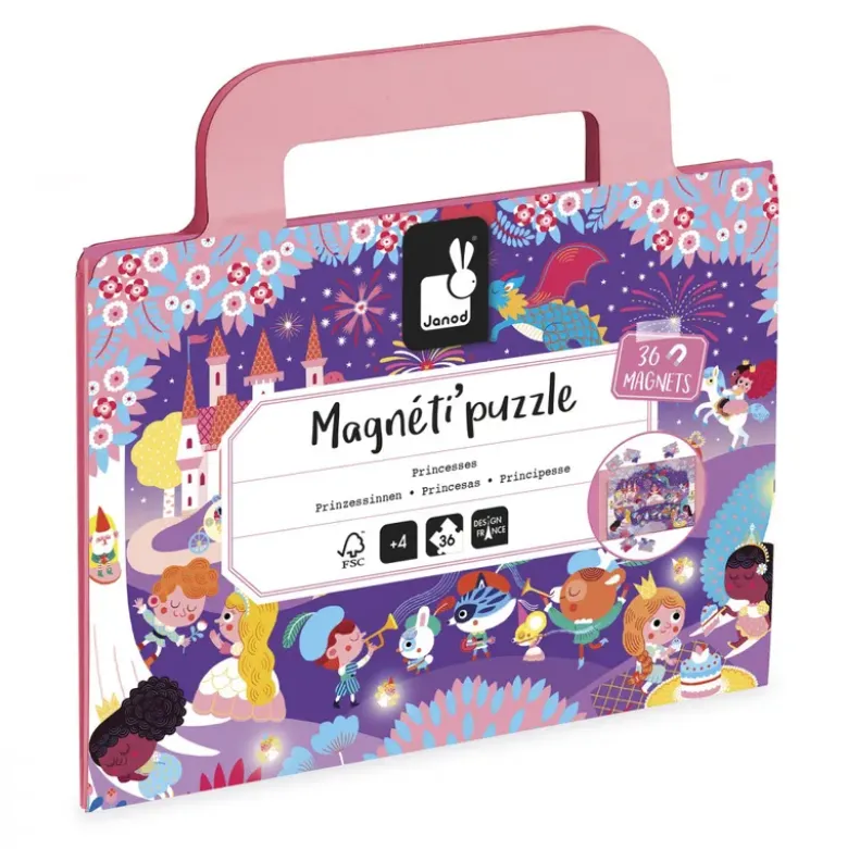 Magnéti' Puzzle Princesses 36 pièces
