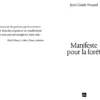 Manifeste pour la forêt