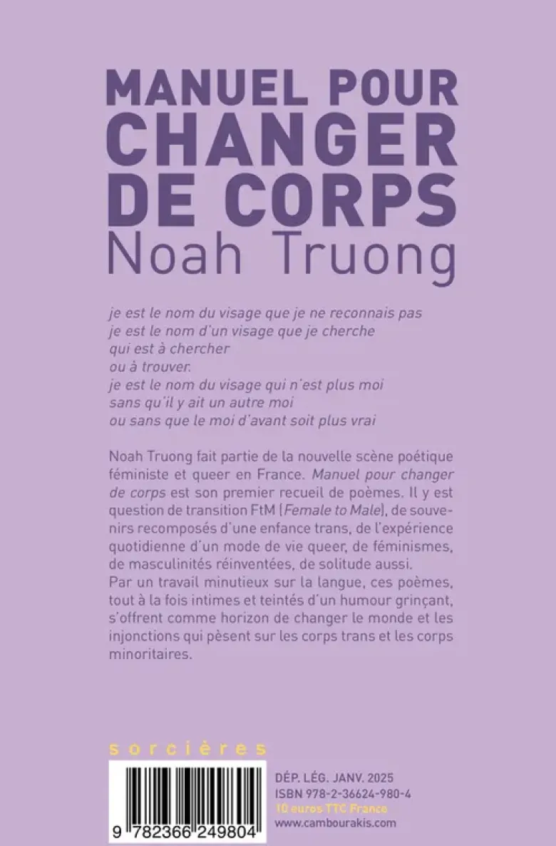 Manuel pour changer de corps
