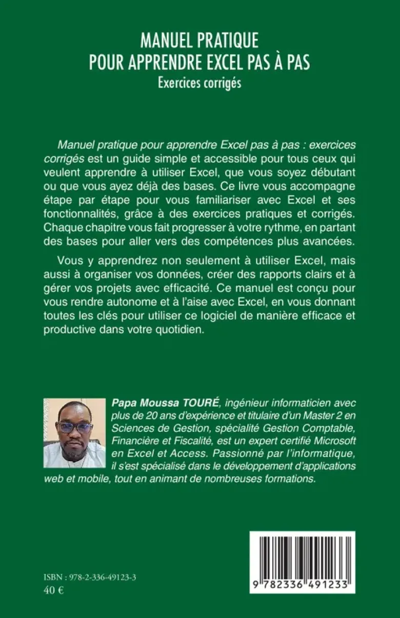 Manuel pratique pour apprendre Excel pas à pas