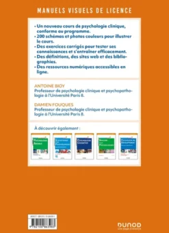 Manuel visuel de psychologie clinique et psychopathologie - 4e éd.